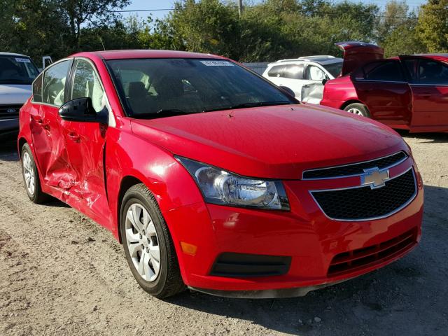 1G1PA5SH6E7431655 - 2014 CHEVROLET CRUZE LS RED photo 1