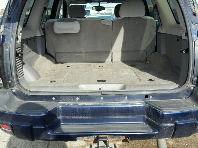 1GNDT13S072234947 - 2007 CHEVROLET TRAILBLAZE BLUE photo 9