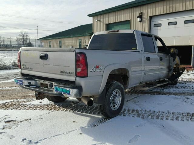 1GCHK23204F201843 - 2004 CHEVROLET SILVERADO TAN photo 4