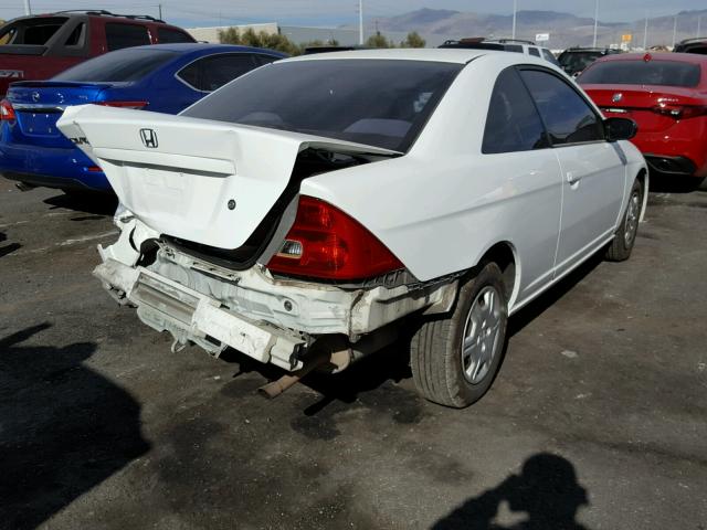 1HGEM22592L029806 - 2002 HONDA CIVIC LX WHITE photo 4