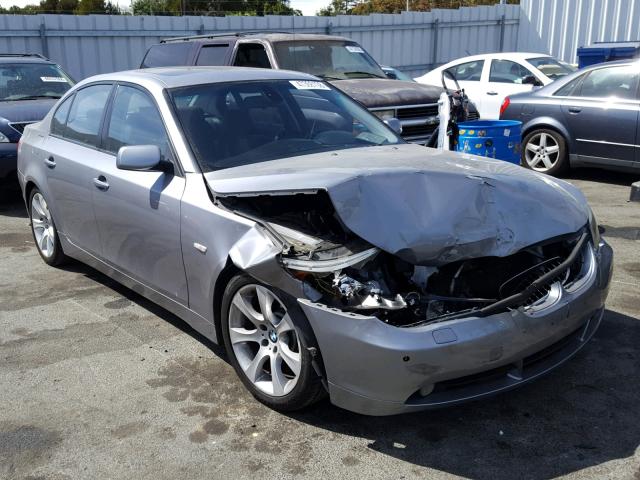 WBANB33594B113736 - 2004 BMW 545 I SILVER photo 1