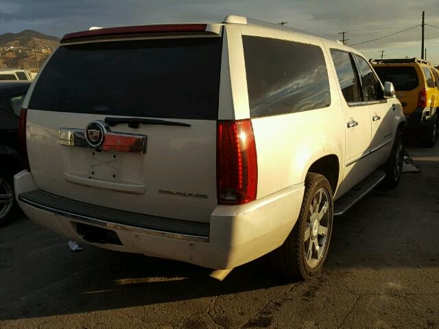 1GYFK66828R106648 - 2008 CADILLAC ESCALADE E WHITE photo 4