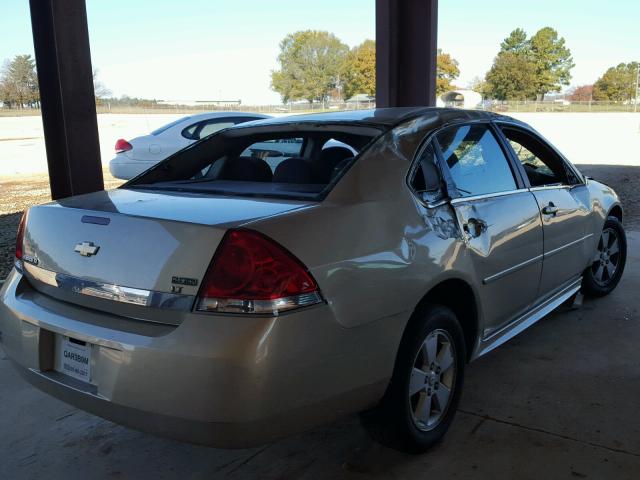 2G1WG5EK2B1154898 - 2011 CHEVROLET IMPALA LT GOLD photo 4