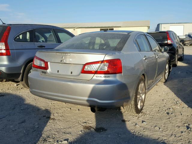 4A32B3FF8AE006453 - 2010 MITSUBISHI GALANT ES SILVER photo 4