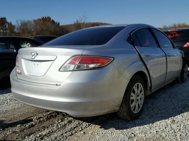 1YVHP81H395M46221 - 2009 MAZDA 6 I SILVER photo 4