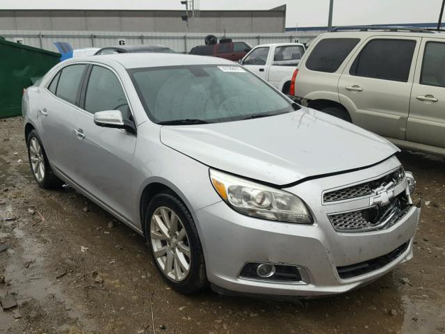 1G11H5SA2DF297106 - 2013 CHEVROLET MALIBU LTZ SILVER photo 1