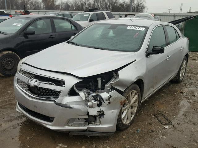 1G11H5SA2DF297106 - 2013 CHEVROLET MALIBU LTZ 银色 照片 2