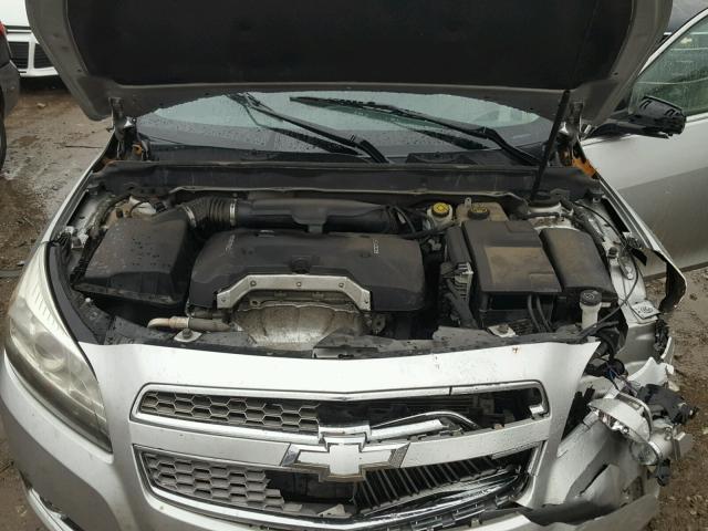 1G11H5SA2DF297106 - 2013 CHEVROLET MALIBU LTZ SILVER photo 7