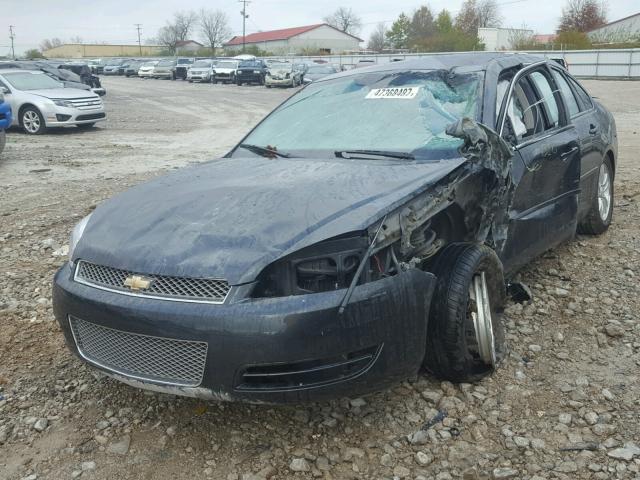 2G1WA5E30C1326793 - 2012 CHEVROLET IMPALA LS CHARCOAL photo 2