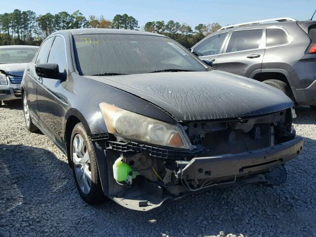 JHMCP26848C024411 - 2008 HONDA ACCORD EXL BLACK photo 1