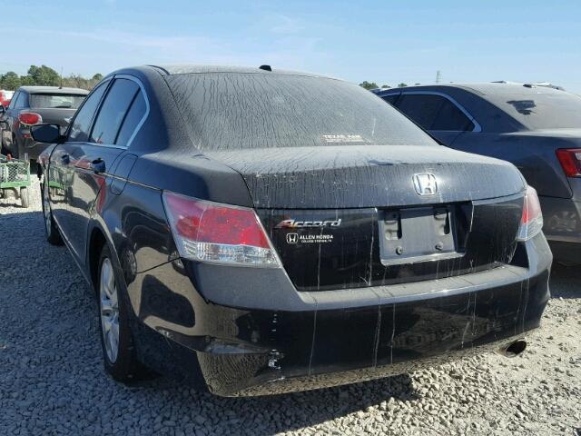 JHMCP26848C024411 - 2008 HONDA ACCORD EXL BLACK photo 3