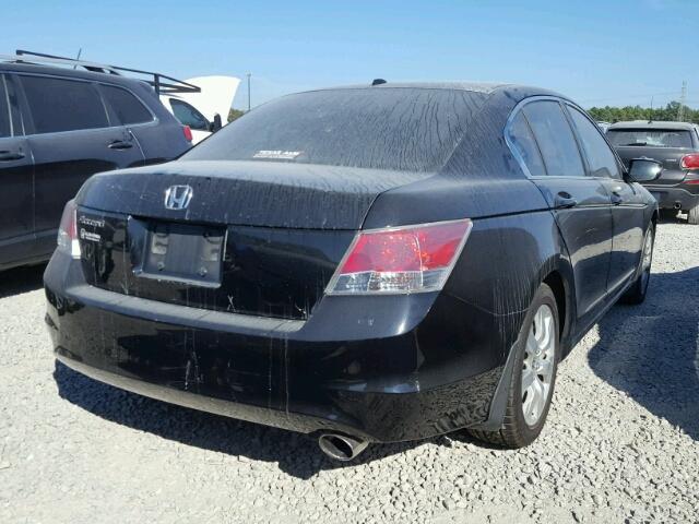 JHMCP26848C024411 - 2008 HONDA ACCORD EXL BLACK photo 4