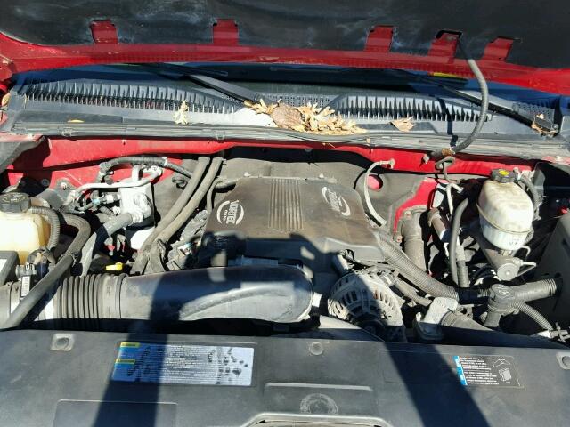 1GTHK23G16F180614 - 2006 GMC SIERRA K25 RED photo 7