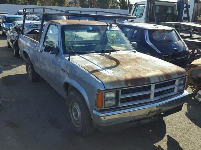 1B7FL16G0KS008229 - 1989 DODGE DAKOTA GRAY photo 1