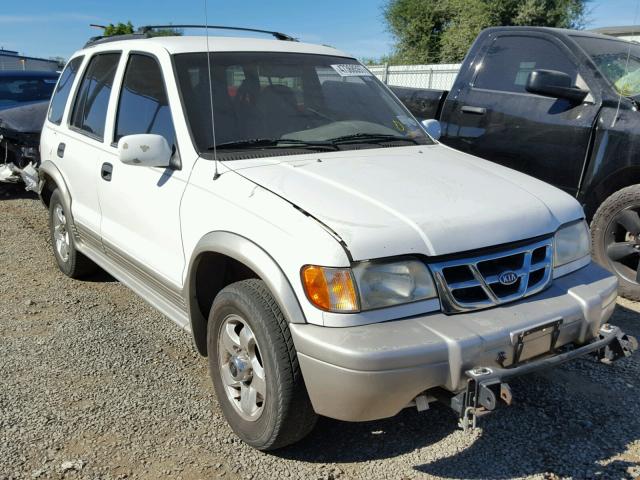 KNDJB7234Y5632349 - 2000 KIA SPORTAGE WHITE photo 1