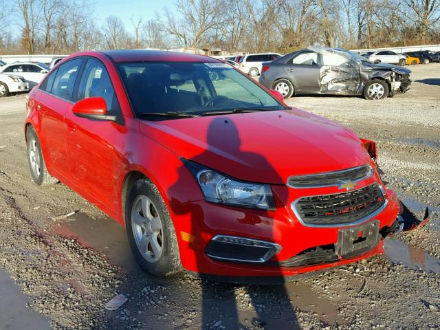 1G1PC5SB0F7115367 - 2015 CHEVROLET CRUZE LT RED photo 1