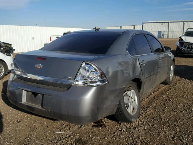 2G1WB58K289272700 - 2008 CHEVROLET IMPALA LS GRAY photo 4