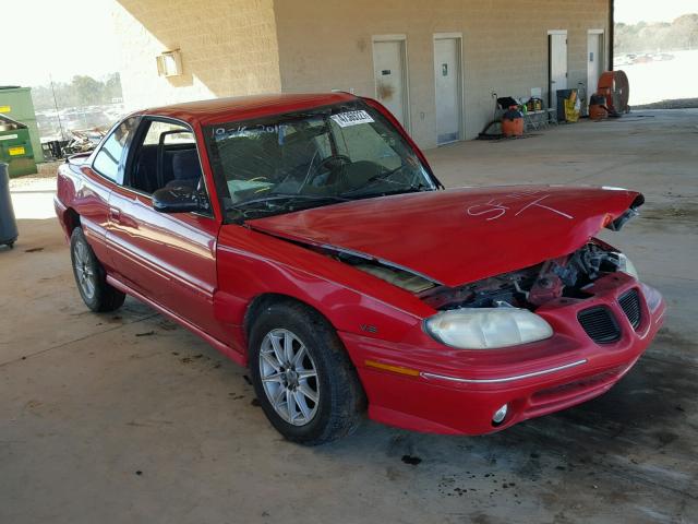 1G2NE12M8VC726535 - 1997 PONTIAC GRAND AM S RED photo 1