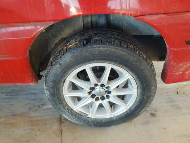 1G2NE12M8VC726535 - 1997 PONTIAC GRAND AM S RED photo 10