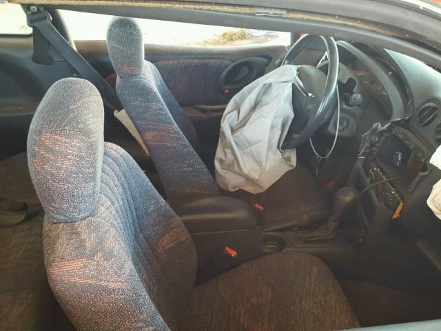 1G2NE12M8VC726535 - 1997 PONTIAC GRAND AM S RED photo 5