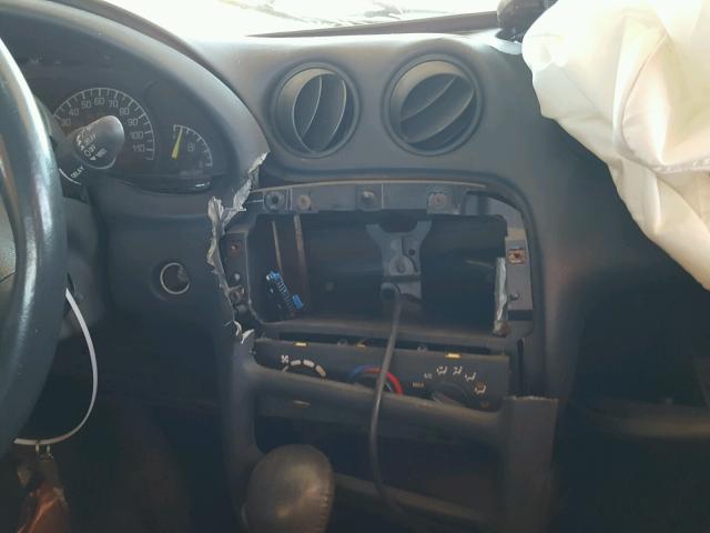 1G2NE12M8VC726535 - 1997 PONTIAC GRAND AM S RED photo 9