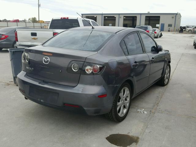 JM1BK32F491234297 - 2009 MAZDA 3 I GRAY photo 4