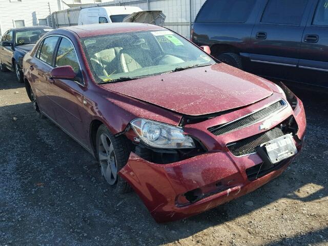 1G1ZJ57B08F268928 - 2008 CHEVROLET MALIBU 2LT RED photo 1