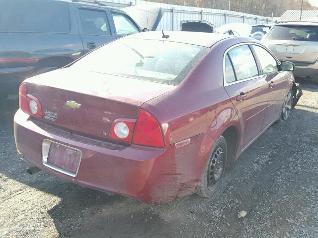 1G1ZJ57B08F268928 - 2008 CHEVROLET MALIBU 2LT RED photo 4