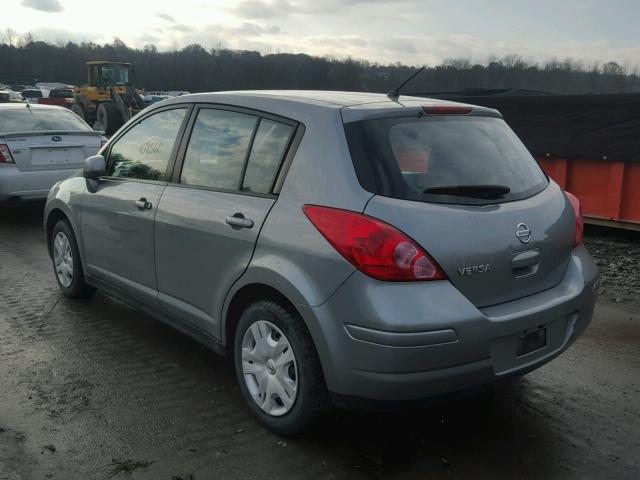 3N1BC1CP7BL475474 - 2011 NISSAN VERSA S GRAY photo 3