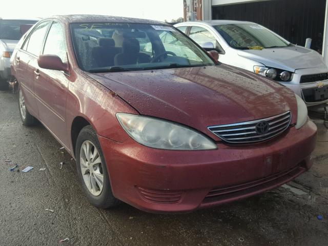 4T1BE32K15U089082 - 2005 TOYOTA CAMRY LE ბურგუნდია ფოტო 1