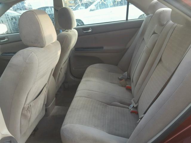 4T1BE32K15U089082 - 2005 TOYOTA CAMRY LE ბურგუნდია ფოტო 6
