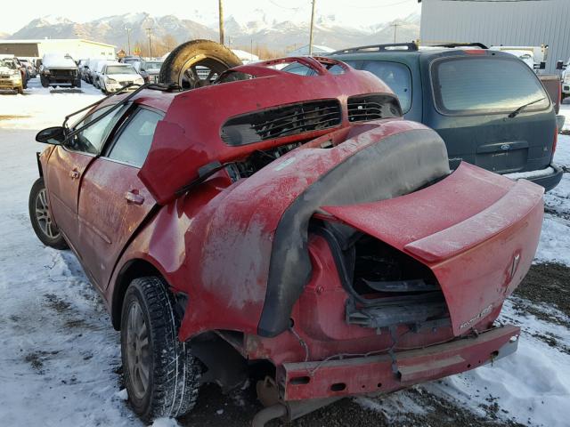 1G2ZF55B064203571 - 2006 PONTIAC G6 SE RED photo 3