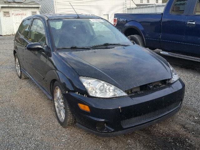 3FAHP39584R115049 - 2004 FORD FOCUS ZX3 BLACK photo 1