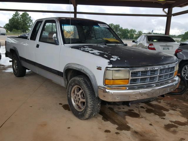 1B7GL23X5TS512422 - 1996 DODGE DAKOTA WHITE photo 1