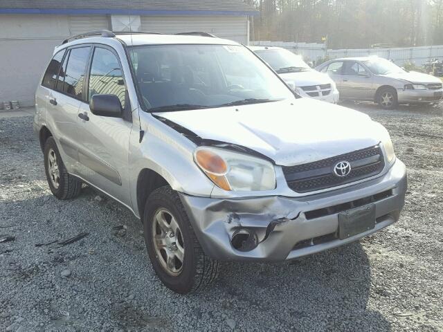 JTEGD20V050053469 - 2005 TOYOTA RAV4 SILVER photo 1