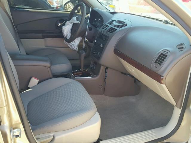 1G1ZS58F07F314495 - 2007 CHEVROLET MALIBU LS بيج صورة 5