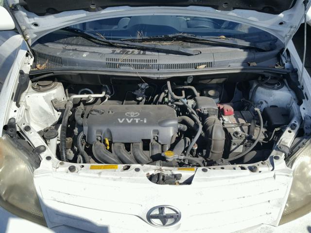 JTKKT624150113975 - 2005 TOYOTA SCION XA თეთრი ფოტო 7