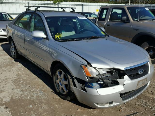 5NPEU46F96H000975 - 2006 HYUNDAI SONATA GLS SILVER photo 1