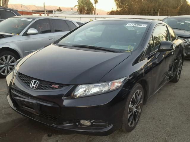 2HGFG4A57DH702004 - 2013 HONDA CIVIC SI BLACK photo 2