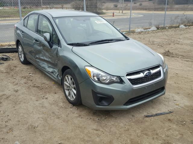 JF1GJAC62EH010514 - 2014 SUBARU IMPREZA PR GREEN photo 1