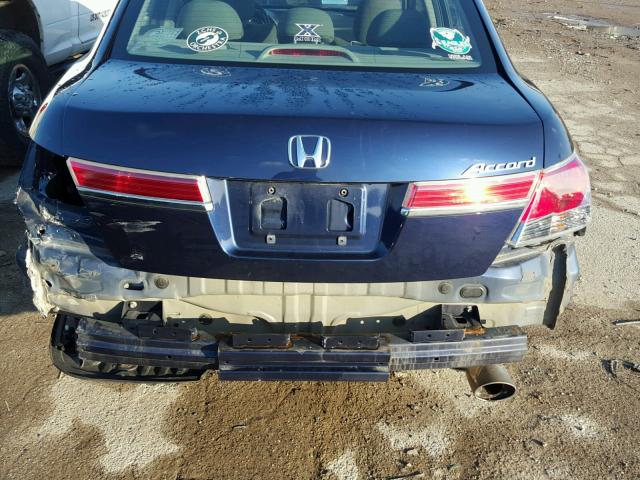 1HGCP2F74CA000141 - 2012 HONDA ACCORD EX BLUE photo 9