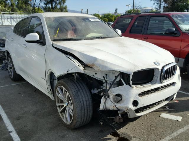 5UXKU6C50G0R34370 - 2016 BMW X6 XDRIVE5 WHITE photo 1