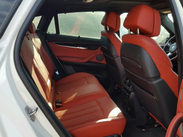 5UXKU6C50G0R34370 - 2016 BMW X6 XDRIVE5 WHITE photo 6