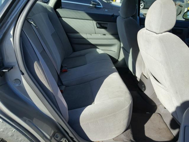 1FAFP53294A186739 - 2004 FORD TAURUS SE GRAY photo 6