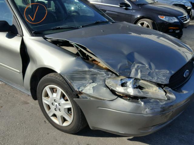 1FAFP53294A186739 - 2004 FORD TAURUS SE GRAY photo 9