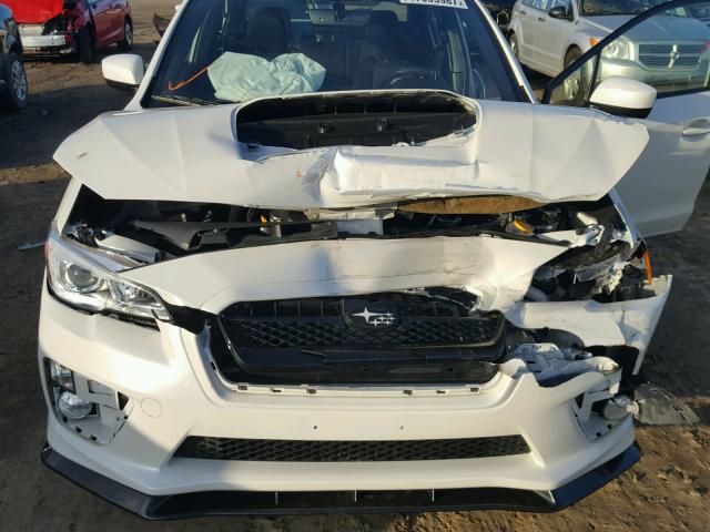 JF1VA1F61H9836661 - 2017 SUBARU WRX PREMIU WHITE photo 7