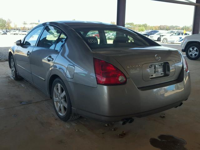 1N4BA41E44C910154 - 2004 NISSAN MAXIMA SE GRAY photo 3