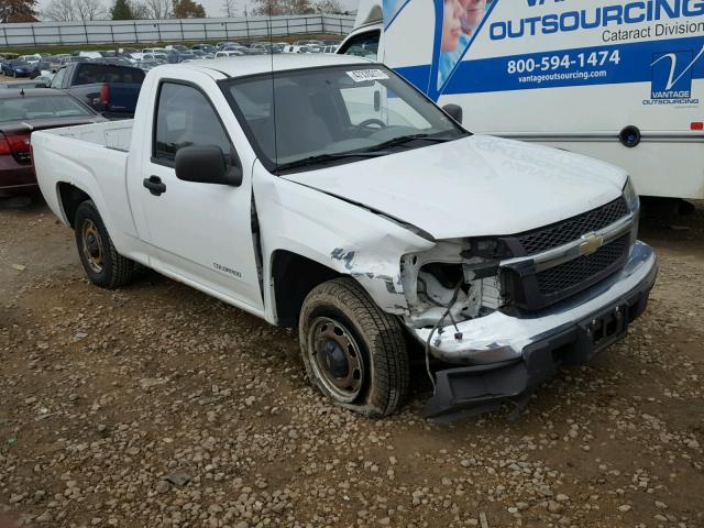 1GCCS148748142043 - 2004 CHEVROLET COLORADO WHITE photo 1