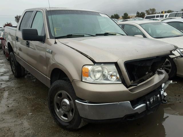 1FTPW14595KE83895 - 2005 FORD F150 SUPER GOLD photo 1