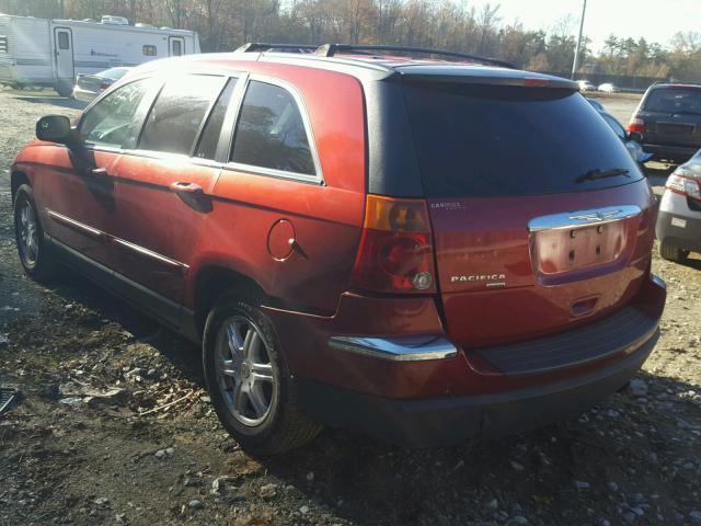 2A8GM68456R605345 - 2006 CHRYSLER PACIFICA T RED photo 3